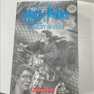 Scholastic Harry Potter Goblet of Fire Blue and Gray Cover